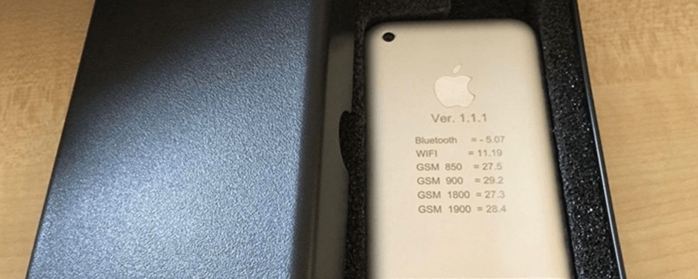 又有初代苹果iPhone原型机现身：据说可运行OS...